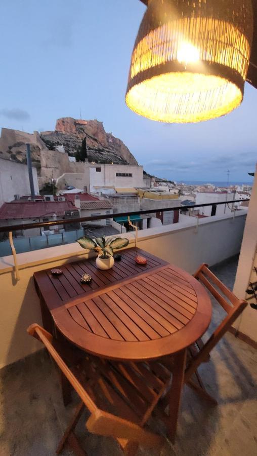Corazon De Alicante Con Vistas Al Mar Y Al Castillo Dış mekan fotoğraf
