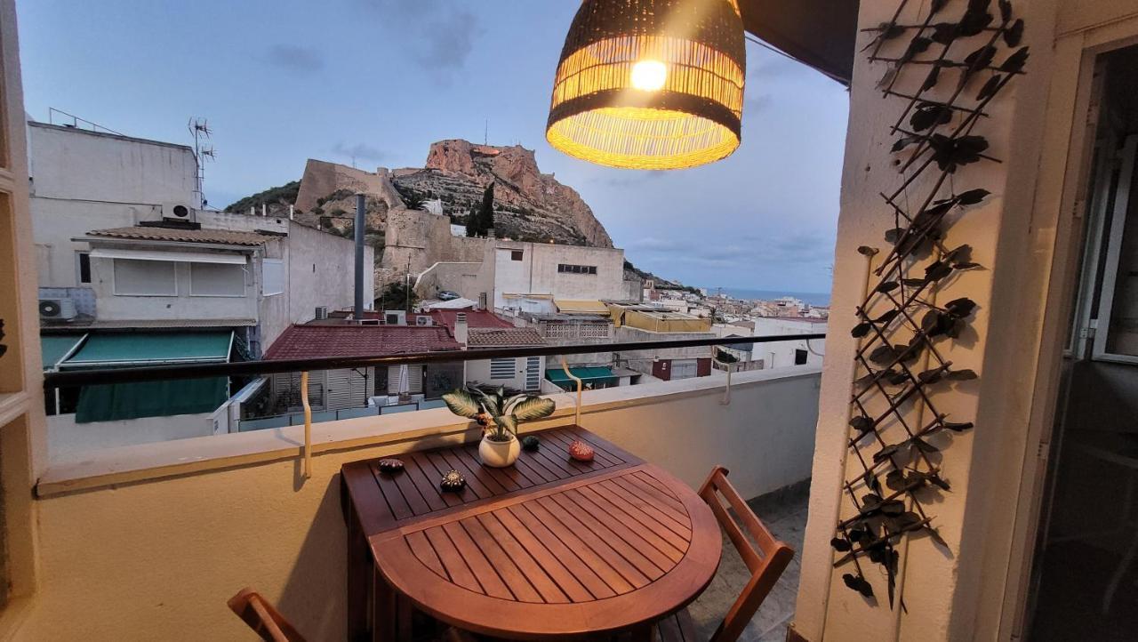 Corazon De Alicante Con Vistas Al Mar Y Al Castillo Dış mekan fotoğraf