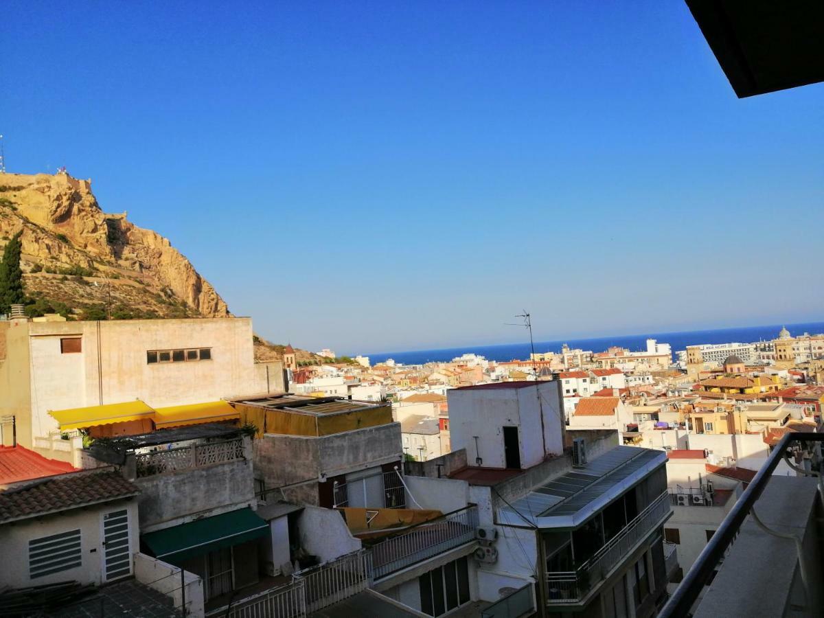 Corazon De Alicante Con Vistas Al Mar Y Al Castillo Dış mekan fotoğraf